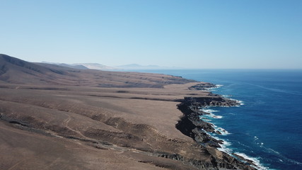 Nature from a camera in the middle of winter in the Canary Islands
