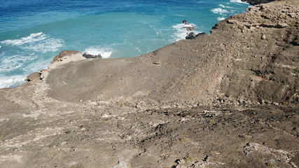 Nature from a camera in the middle of winter in the Canary Islands