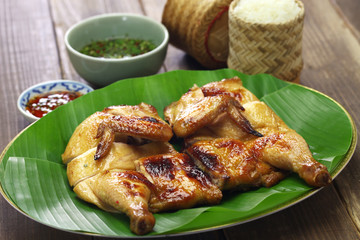 gai yang, thai style grilled chicken