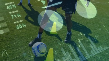 Data processing with soccer players training - Powered by Adobe