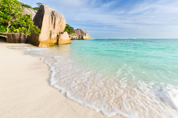 Anse Source D'Argent in the Evening, La Digue