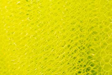 abstract texture of green wave sponge use for background or backdrop