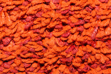 texture background, fabric carpet multi-colored threads long pile