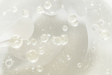 Abstract White water bubbles background