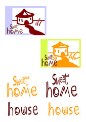 Fototapeta premium sweet HOME