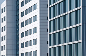 Fototapeta premium Detail of a modern office building