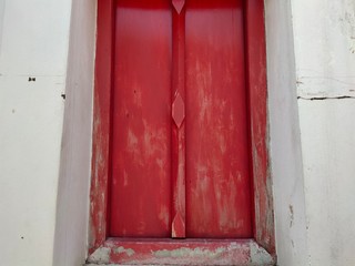old red door