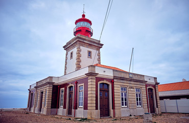 Fototapeta na wymiar Cabo da Roca Lighthouse in Portugal