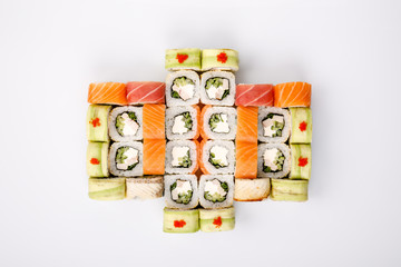  set of rolls on a light background for the menu13