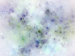 Fototapeta na wymiar Light blue fractal pattern, digital artwork for creative graphic design