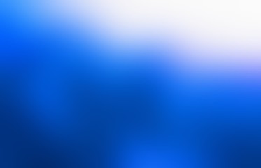 Blue blurred abstract pattern. Defocus formless illustration. Empty background. 