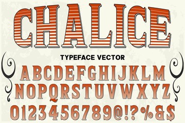 abc Font. alphabet Script. Typeface.Shadow. Effect.vintage Hand Drawn.Retro Typography.Vector Illustration