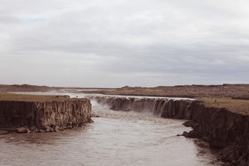 Waterfall in Iceland