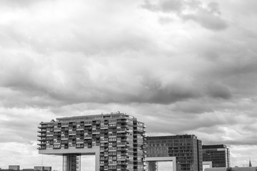 Fototapeta premium sky and clouds in Cologne