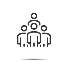 People Icons , Person work group Team Vector