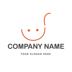 Fototapeta na wymiar happy shop logo