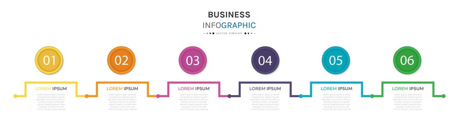 business infographic with steps or options. can be used for workflow layout, diagram, business step options, banner, web design.