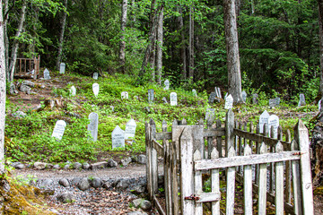 Klondike Gold Rush Grave Yard Skagway AK