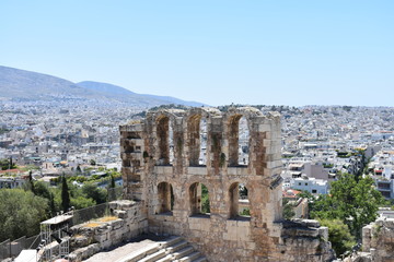 Fototapeta premium Athens Acropolis Ruins