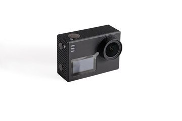 Action camera black.