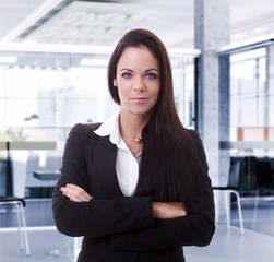 Portrait of confident businesswoman