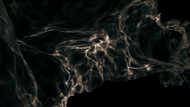 Dark creepy ectoplasmic flow. Loopable full hd motion background.