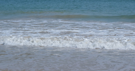 Sea wave on the beach