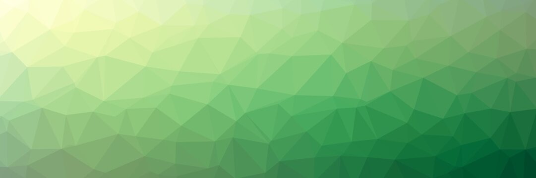 Triangles background abstract illustration. Colors: asparagus, spring green, banana mania, sea green, granny smith apple.