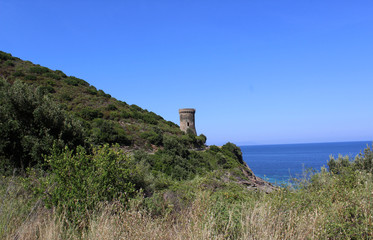 Fototapeta na wymiar paysage de Corse