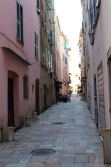 Fototapeta na wymiar Rue de Bastia / Corse