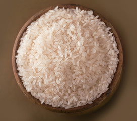 white rice in a bowl