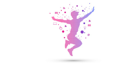 studenti, informatica, felicità