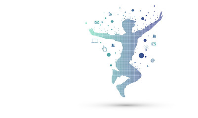 studenti, informatica, felicità © xyz+