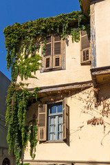 Ano Poli (Upper Town) in city of Thessaloniki, Greece