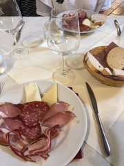 Authentic Italian food prepared and served in Tuscany