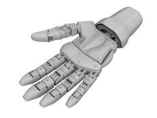 3D rendering - hand prosthesis concept