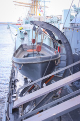 Gdynia, Poland - May 04, 2014:  ship-museum ORP Blyskawica