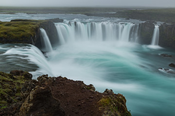 Go&eth;afoss, one of Iceland's most beautiful waterfalls