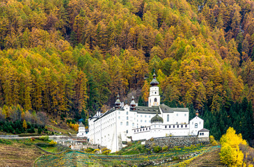 Benedictine Abbey of Monte Maria. The highest located Benedictine Abbey of Europe (1,340 m a.s.l.)...
