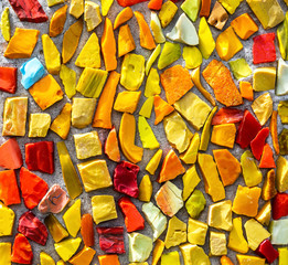 Colorful mosaic texture as creative background