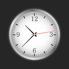 Office circle retro analog clock