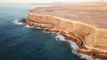 Nature from a camera in the middle of winter in the Canary Islands