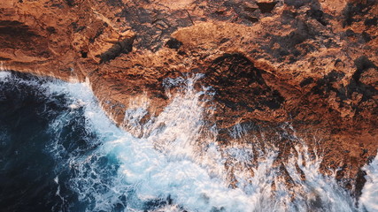 Nature from a camera in the middle of winter in the Canary Islands