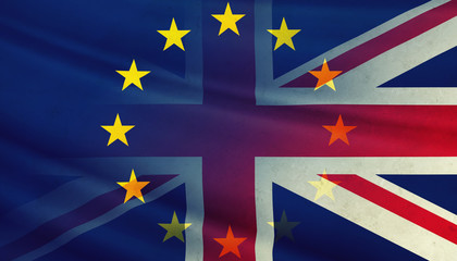 Brexit Konzept - Gro&szlig;britannien  verl&auml;sst die Europ&auml;ische Union