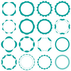 Badges - Serie 2 - complet - noir