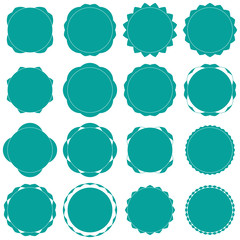 Badges - Serie 2 - complet - noir