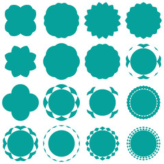 Badges - Serie 2 - complet - noir