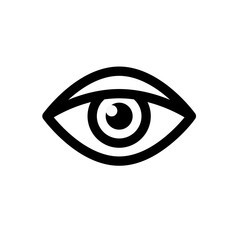 Eye Vector icon . Lorem Ipsum Illustration design