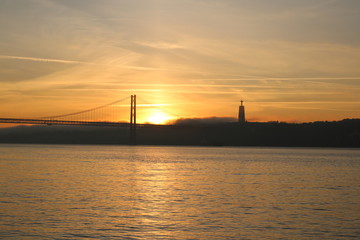 Fototapeta premium amanhecer em Belém lisboa