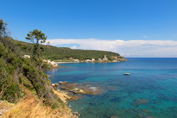 Fototapeta na wymiar Meria on French island Corsica